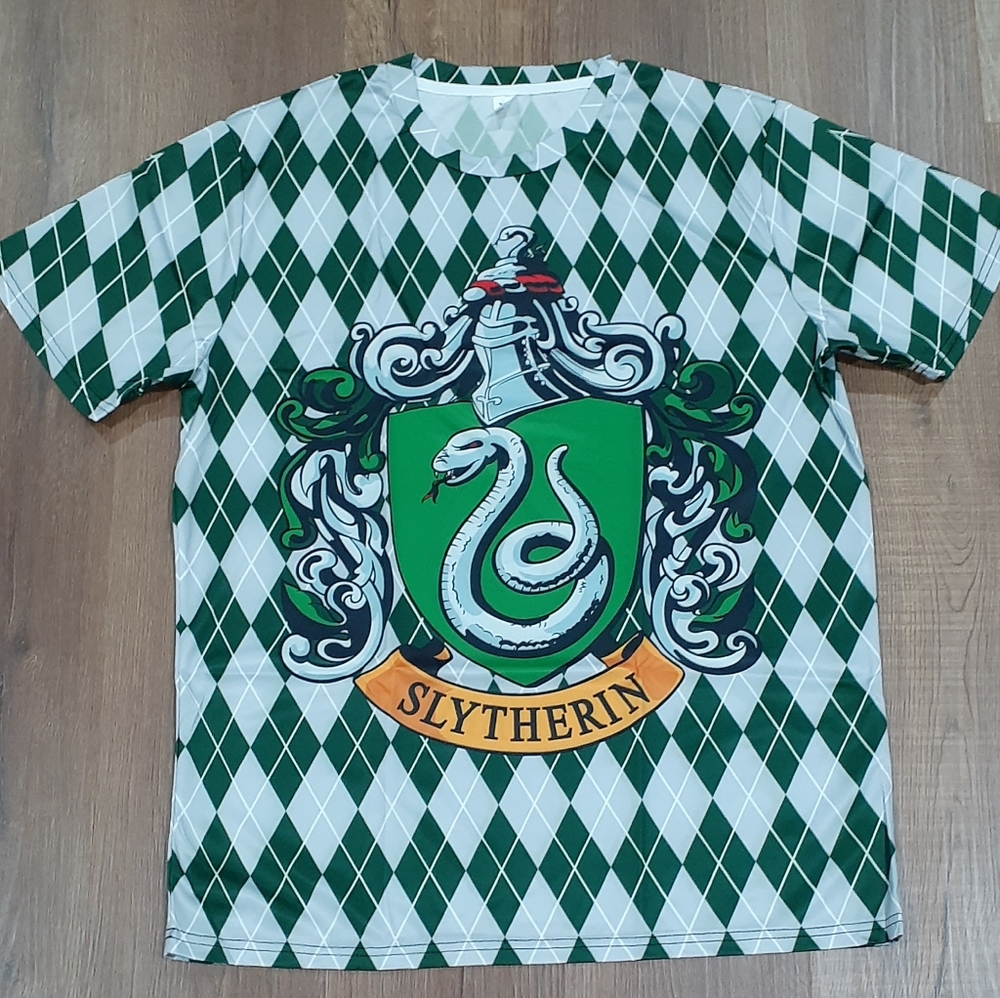 XL Harry Potter Slytherin Tshirt Cosplay etc